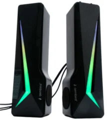 2.0 Gembird SPK-615 трансформер 10Вт пластик RGB подсветка