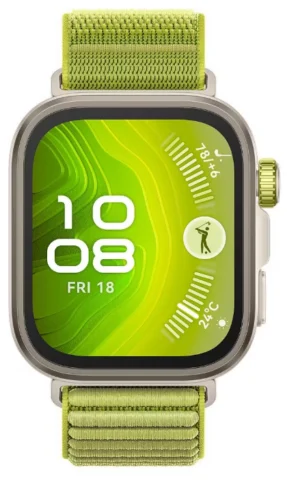 Huawei Watch FIT 4 Pro 55020FAG Green Nylon Strap