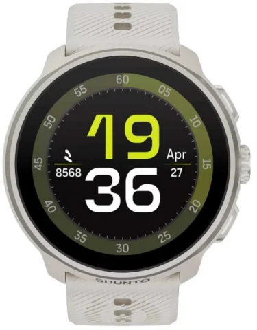 Suunto RUN SS051273000 Frost Gray Silicone Strap
