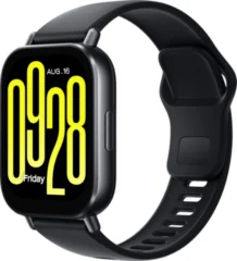Xiaomi REDMI Watch 5 Active Чёрные с чёрным ремешком