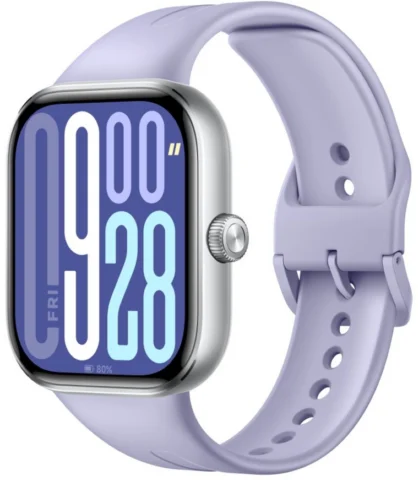 Xiaomi REDMI Watch 5 Серебристые с сиреневым ремешком