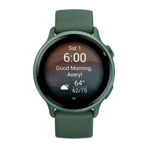 Garmin Vivoactive 6 Силиконовый Ремешок Цвета «Зелёная Яшма»