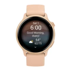 Garmin Vivoactive 6 Силиконовый Ремешок Цвета «Розовый Рассвет»