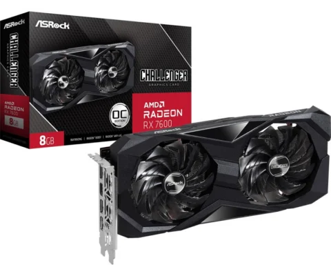 ASRock Radeon RX 7600 Challenger