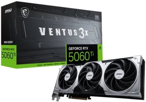 MSI GeForce RTX 5060 TI VENTUS 3X