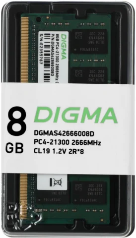 Digma PC4-21300 CL19 SO-DIMM 260-pin 1.2В dual