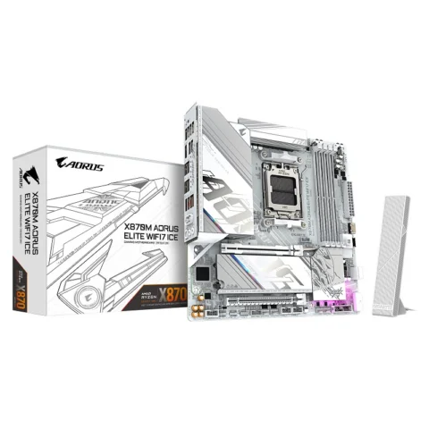 GIGABYTE X870M AORUS ELITE WiFi7 ICE