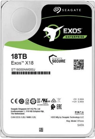 Seagate Exos X18 7200rpm 256MB