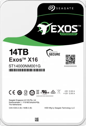 Seagate Exos X16 7200RPM 256MB