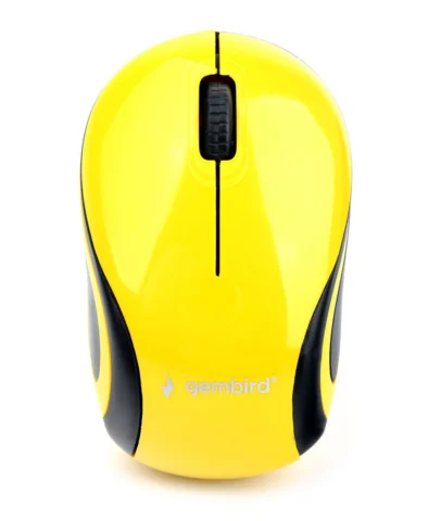 Gembird MUSW-615 2.4ГГц 1200 DPI 3кн. желтая