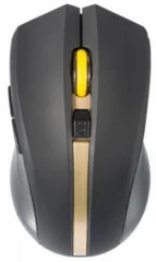 Oklick 495MW GM-W-670 черная/золотистая