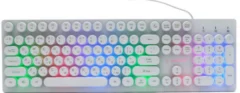 Gembird KB-240L-W игровая 104кл 12Fn Rainbow круглые