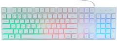 Gembird KB-250L-W игровая 104кл 12Fn Rainbow низкий