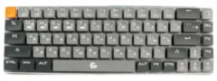 Gembird KBW-7 механ. 68кл Rainbow синие свитчи