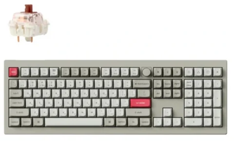 Keychron V6 Max V6M-R3-RU Retro Brown св.