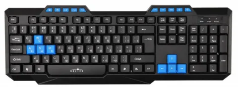 Oklick 750G FROST WAR KM-638 черная/черная