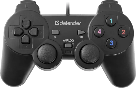 Defender OMEGA 64247 12 кнопок 2 стика USB